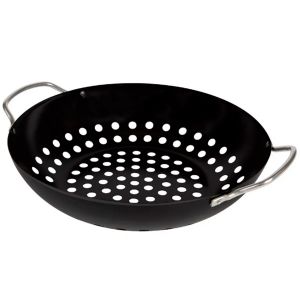 Frigideira Wok Antiaderente para Grelhar Preto 003374 - Mor