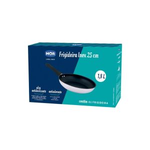 Frigideira em Aço Inox 25cm Antiaderente 1,8 Litros - MOR