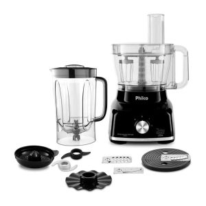 Multiprocessador 1700W 9 em 1 Preto PMP1600P 220V - Philco