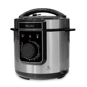 Panela de Pressão 6L 1000W-220V Cinza GO503 - Multi