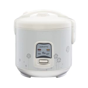 Panela De Arroz Elétrica Riso 6X Branca PA6X - Agratto
